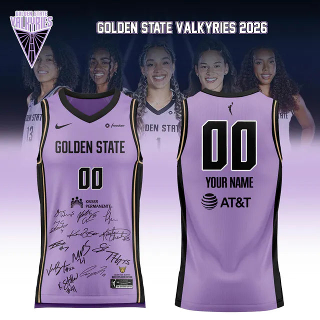 Valkyries 2026 WNBA Signed Jersey Limited Edition