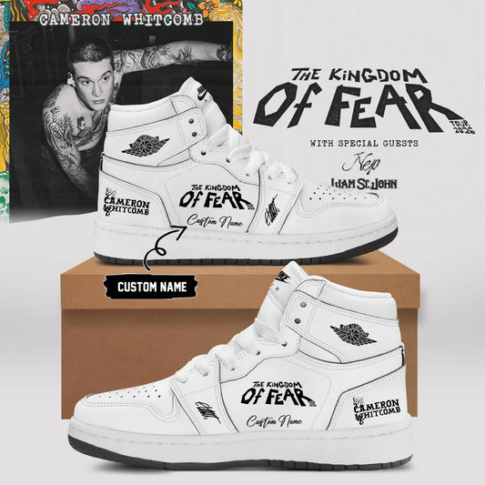 Cameron Whitcomb Kingdom of Fear Tour Shoes 2