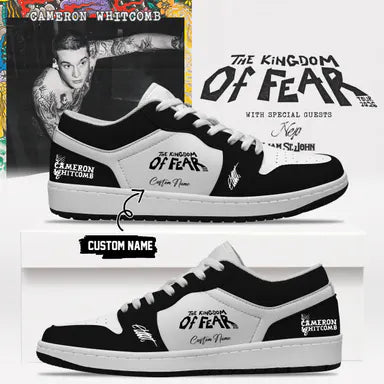 Cameron Whitcomb Kingdom of Fear Tour Shoes 1