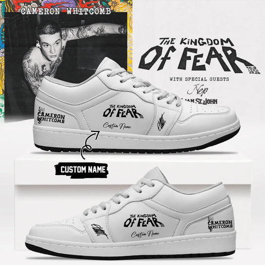 Cameron Whitcomb Kingdom of Fear Tour Shoes 2