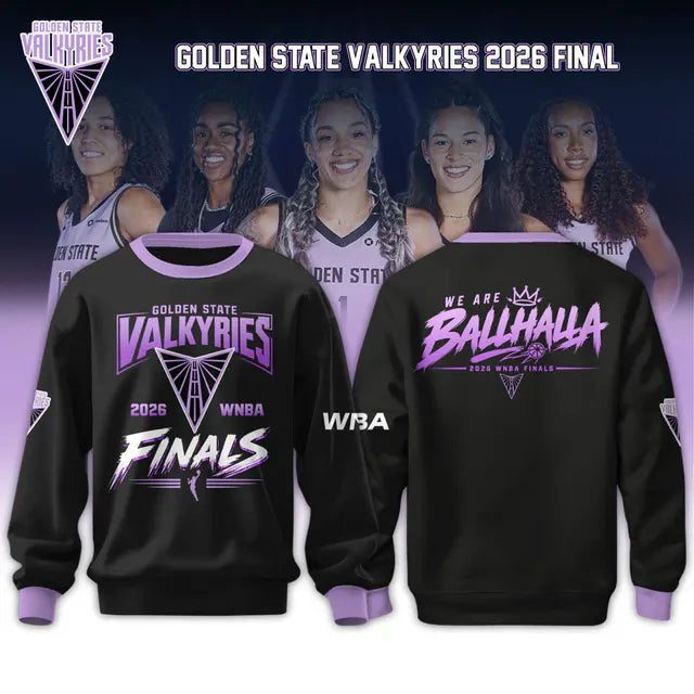 Valkyries 2026 WNBA Finals Sweatshirt Limited Edition Black