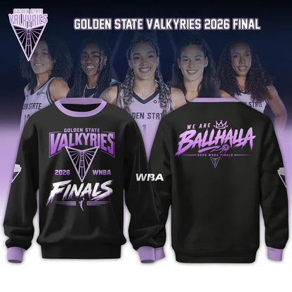 Valkyries 2026 WNBA Finals Sweatshirt Limited Edition Black