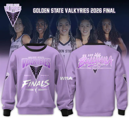 Valkyries 2026 WNBA Finals Sweatshirt Limited Edition Pink