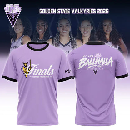 Valkyries 2026 WNBA Finals Tshirt Limited Edition Pink 03