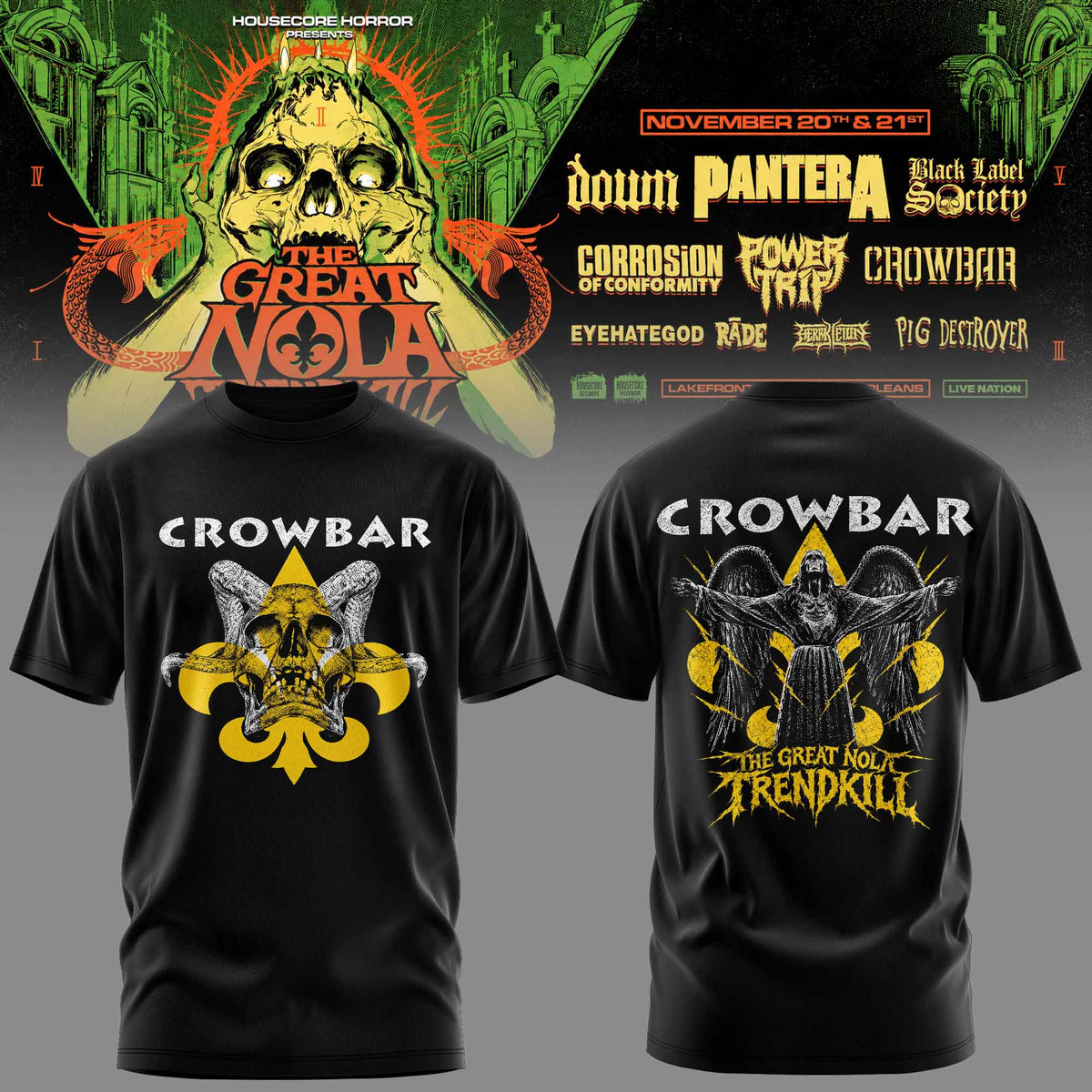 THE GREAT NOLA TRENDRKILL TEE