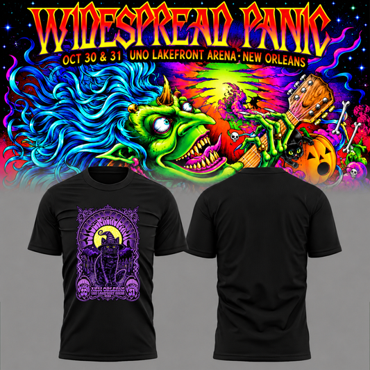 Widespread Panic Halloween Run 2026 New Orleans, LA 2026 Event T-shirt