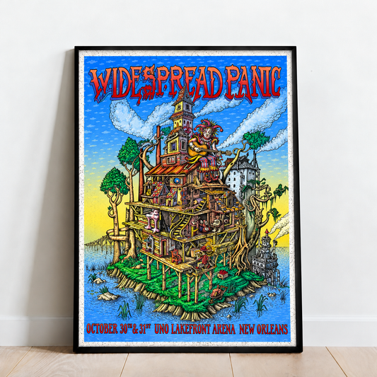 Widespread Panic New Orleans, LA 2026 Event Poster
