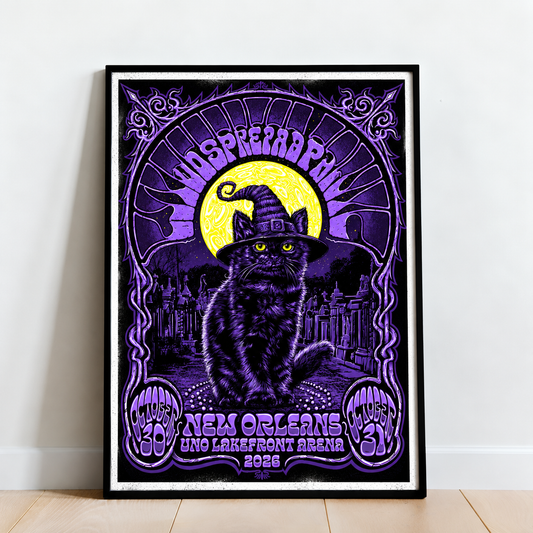 Widespread Panic New Orleans, LA 2026 Event Poster