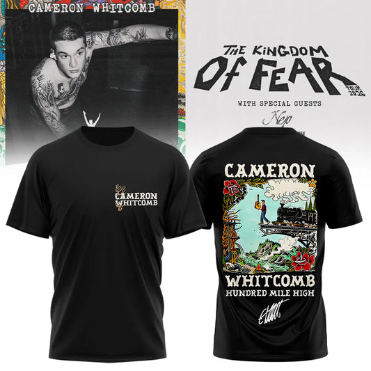 Cameron Whitcomb Kingdom of Fear Tour TShirt