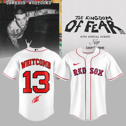 Cameron Whitcomb Kingdom of Fear Tour Jersey