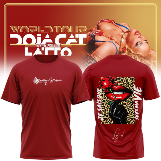 Doja Cat “Tour Ma Vie 2026” Limited Edition Signature – Tshirt