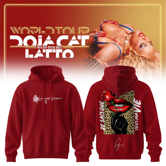 ,Doja Cat “Tour Ma Vie 2026” Limited Edition Signature – Hoodie