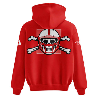 Nebraska Huskers x Day ☠️ Day Hoodie 2026