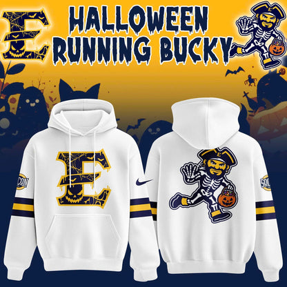 ETSU Football x Halloween Running Bucky Hoodie 2026